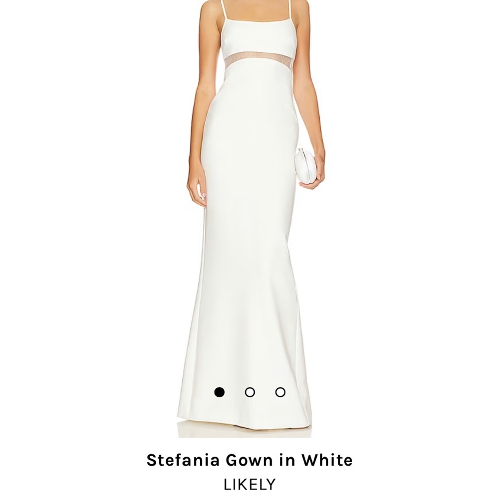White LIKELY dress